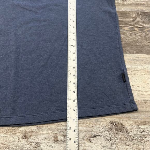 Patagonia Blue Mens M P-6 Logo Organic Cotton Lightweight Crewneck Sweatshirt - Picture 8 of 10